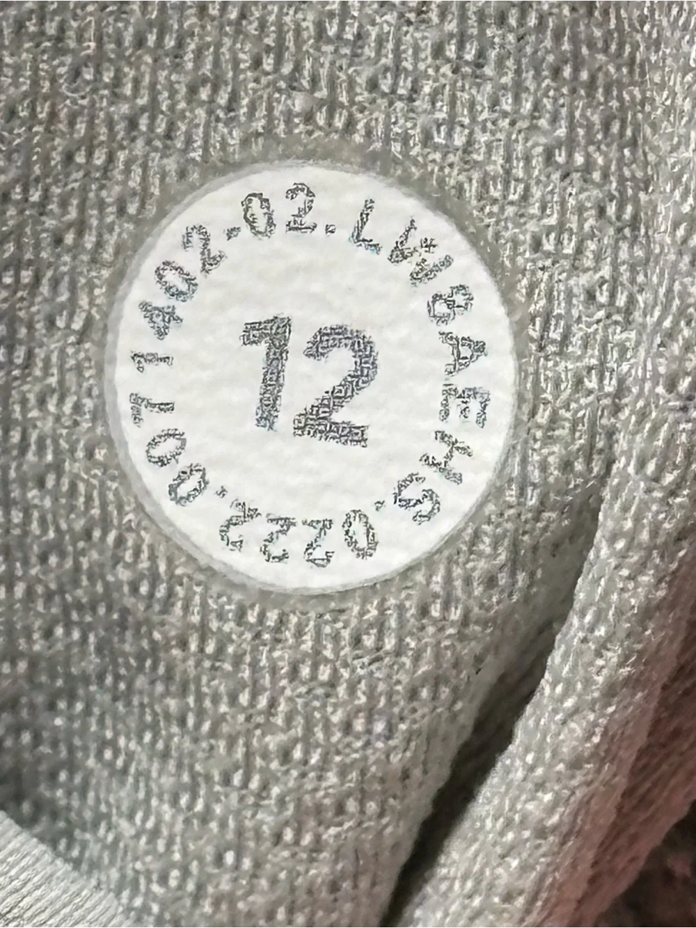 lululemon athletica Light Gray Athletic Skort with Dark Gray Accents
